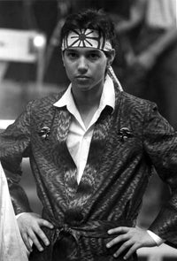 Ralph Macchio photo print featuring Daniel LaRusso from The Karate Kid