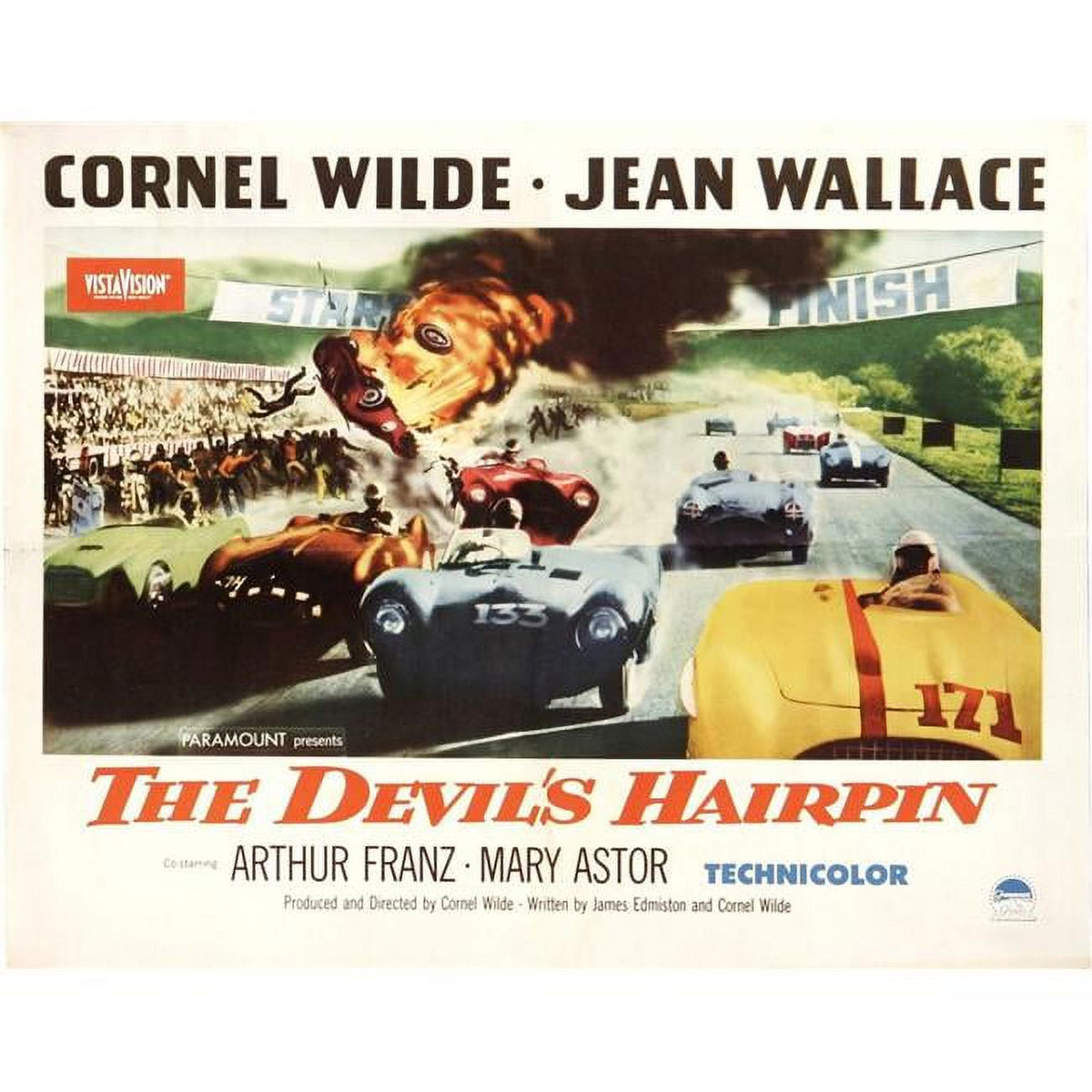 The Devil's Hairpin 1957 Movie Masterprint Poster