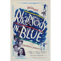 Rhapsody in Blue Movie Poster Print 27x40