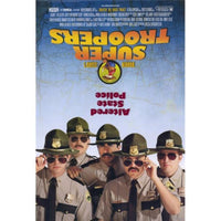 Super Troopers movie poster print showcasing vibrant artwork.