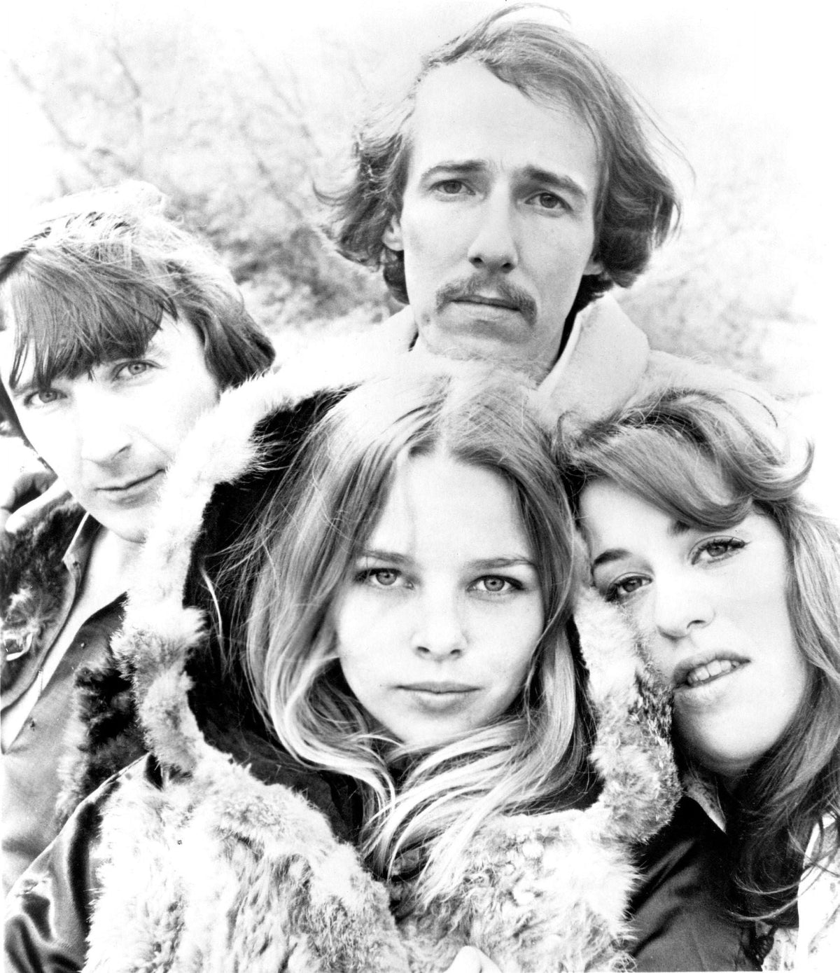 The Mamas and Papas Photo Print showcasing the iconic band.