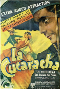 La Cucaracha Movie Poster 11x17 print featuring vibrant colors and iconic design.