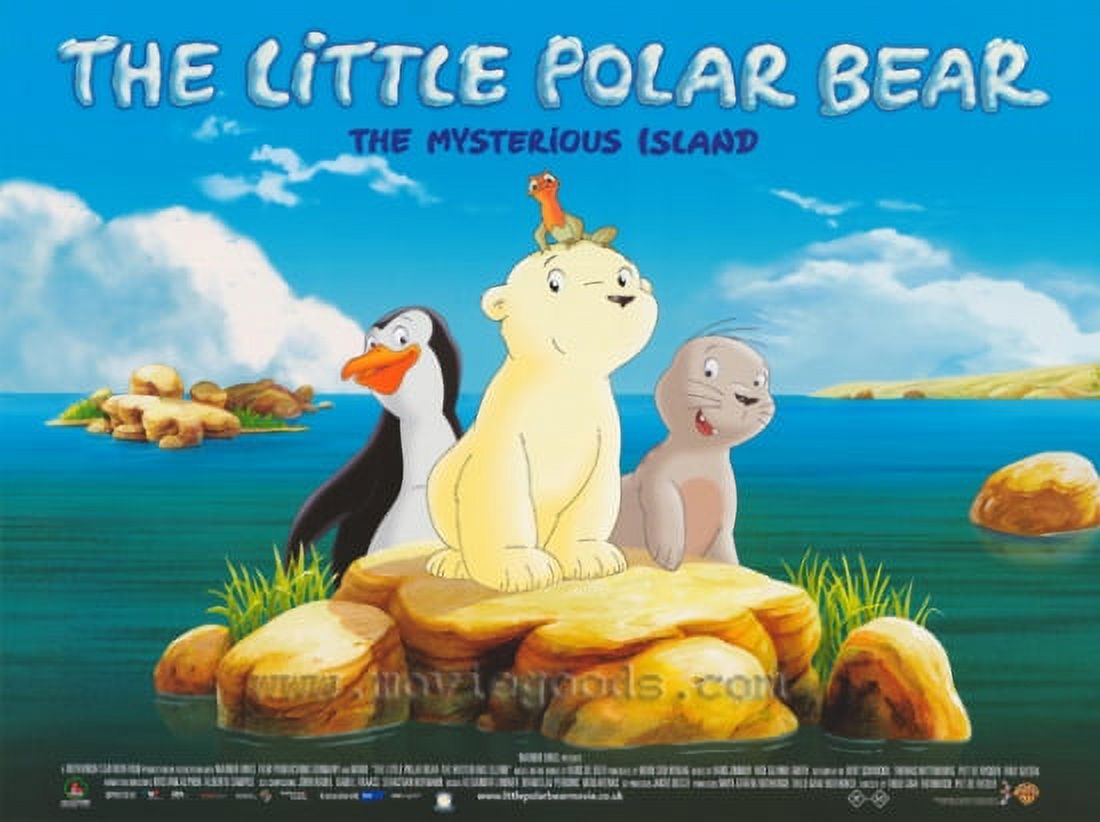 The Little Polar Bear Movie Poster 11x17 featuring charming artwork.