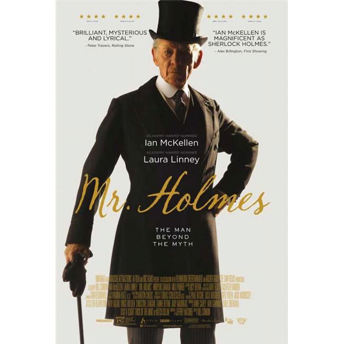 Mr. Holmes Movie Poster Print 27 x 40 for cinema lovers