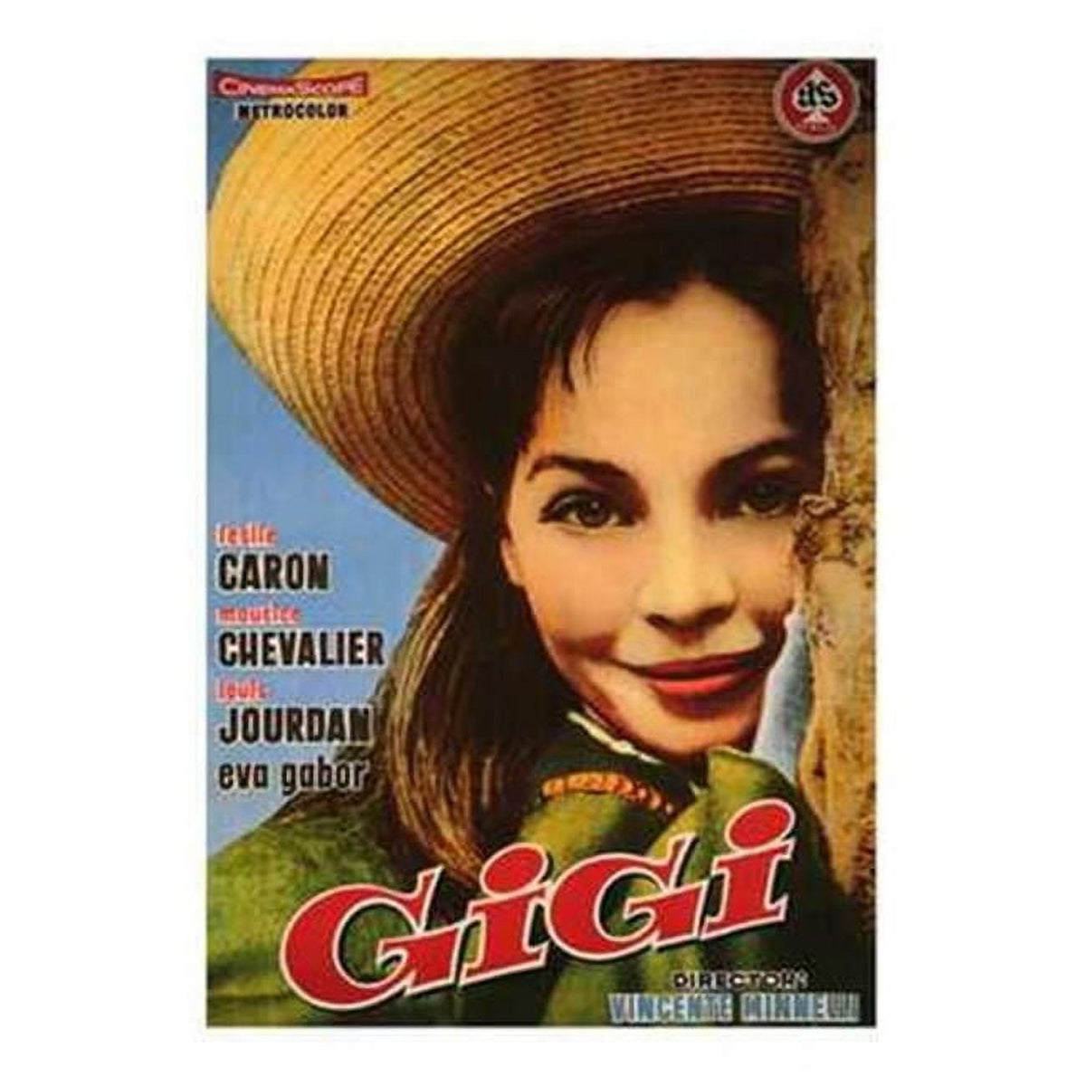 Gigi Movie Poster 11x17 decorative print showcasing classic cinema.