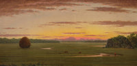 Fine Art Print of Single Haystack in a Flat Marsh by Martin Johnson Heade