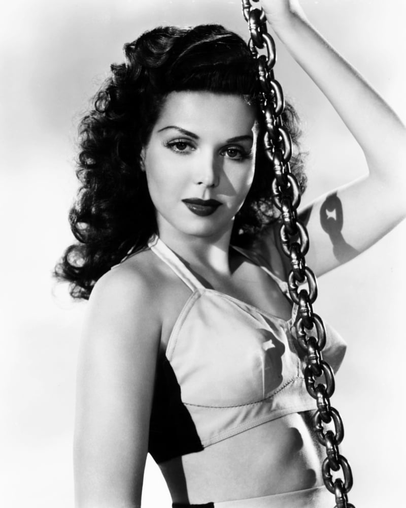 Ann Miller Mid-1940s photo print, showcasing the glamour of classic Hollywood.