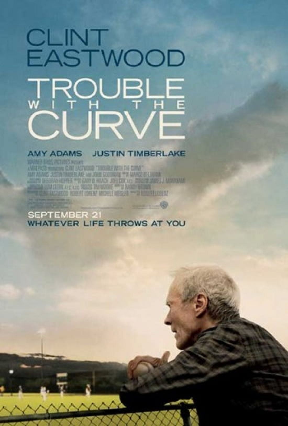 Trouble with the Curve Movie Poster 11x17 size