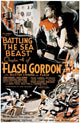 Flash Gordon Battling The Sea Beast 1936 Movie Poster Print