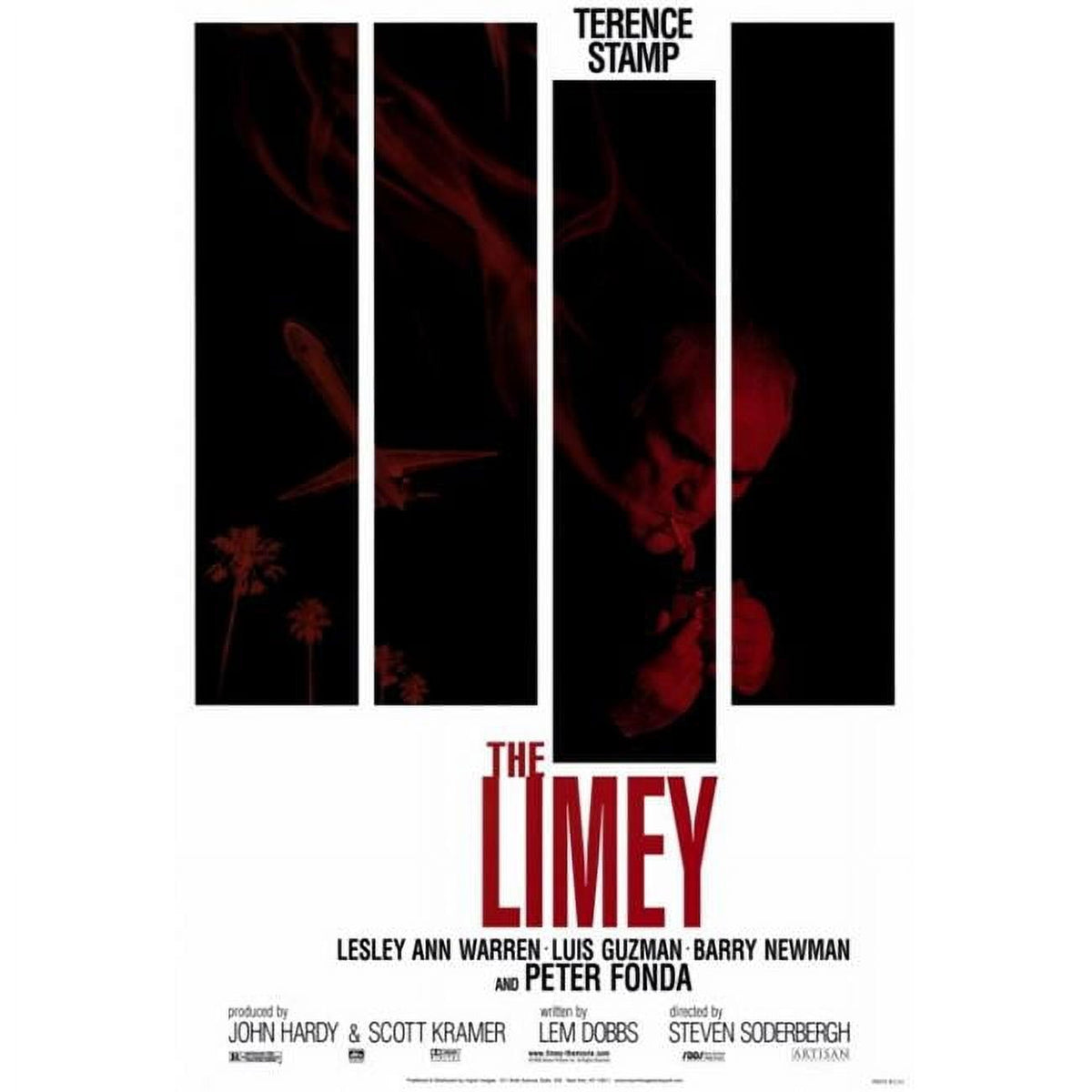 'The Limey' movie poster print featuring classic film artwork.