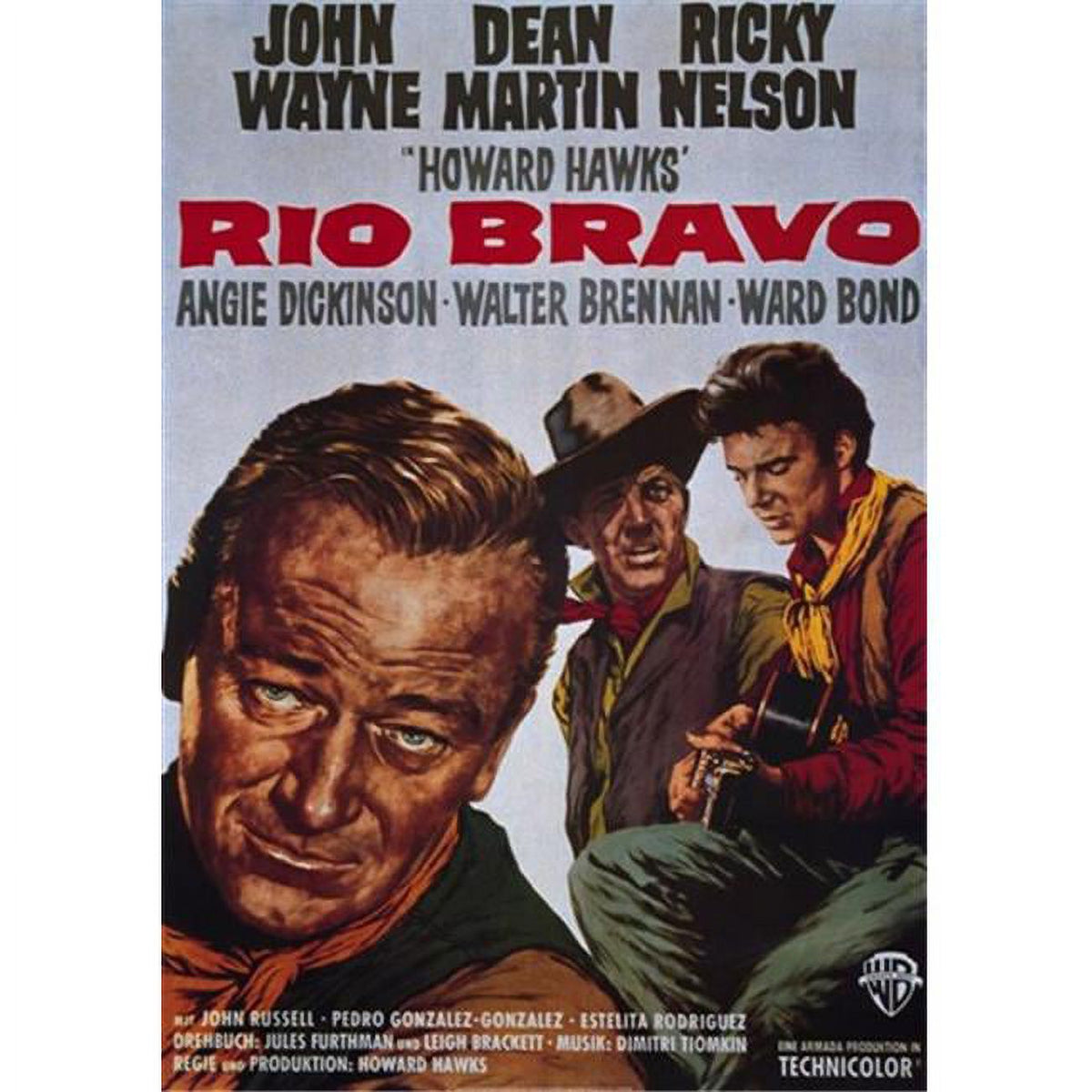 Rio Bravo Movie Poster 11x17 print