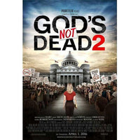 God's Not Dead 2 Movie Poster - 27x40 inches, inspirational film art.