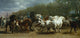 Fine art print of The Horse Fair by Rosa Bonheur, showcasing a vibrant equestrian scene.
