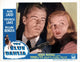 The Blue Dahlia movie poster featuring Alan Ladd and Veronica Lake - 1946 film classic