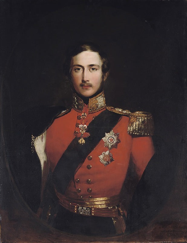 Portrait of Prince Albert Fine Art Print by John Lucas