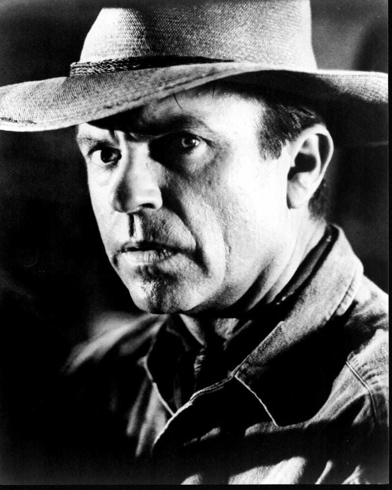 Sam Neill Close-Up Black and White Photo Print from Jurassic Park