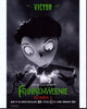 Frankenweenie movie promo poster print showcasing whimsical design.