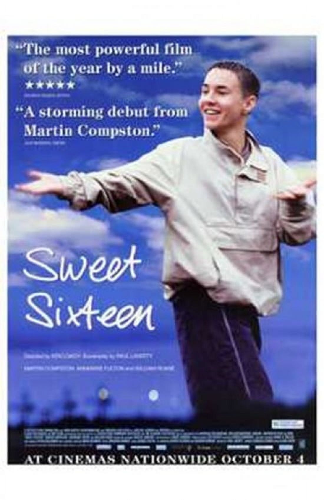 Sweet Sixteen Movie Poster 11x17 print for home décor.