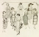 The Vogue of Fluffiness 1920 Poster Print - Vintage Art