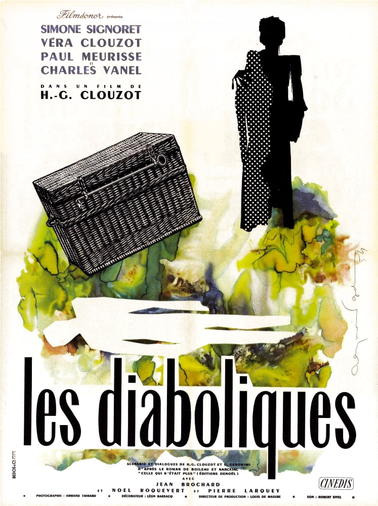 Les Diaboliques Movie Masterprint Poster Print 11x17