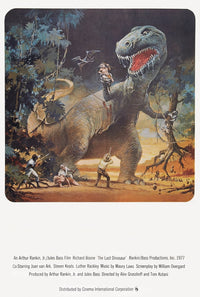 The Last Dinosaur 1977 movie masterprint poster