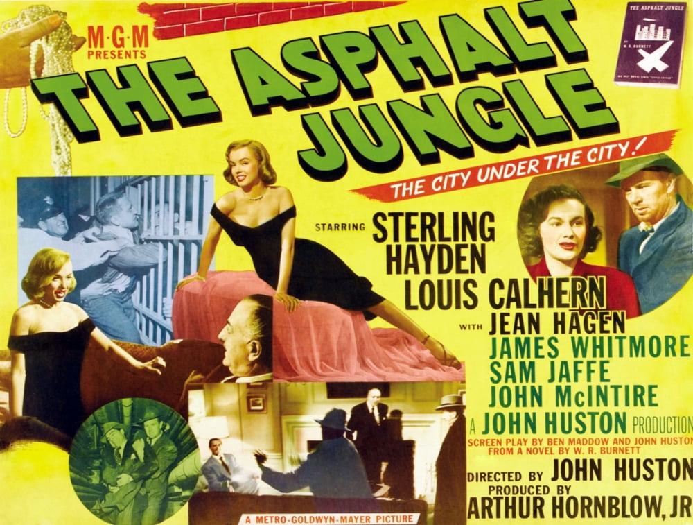 The Asphalt Jungle Movie Masterprint Poster Print
