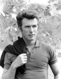 Clint Eastwood 1961 classic photo print in multiple sizes.