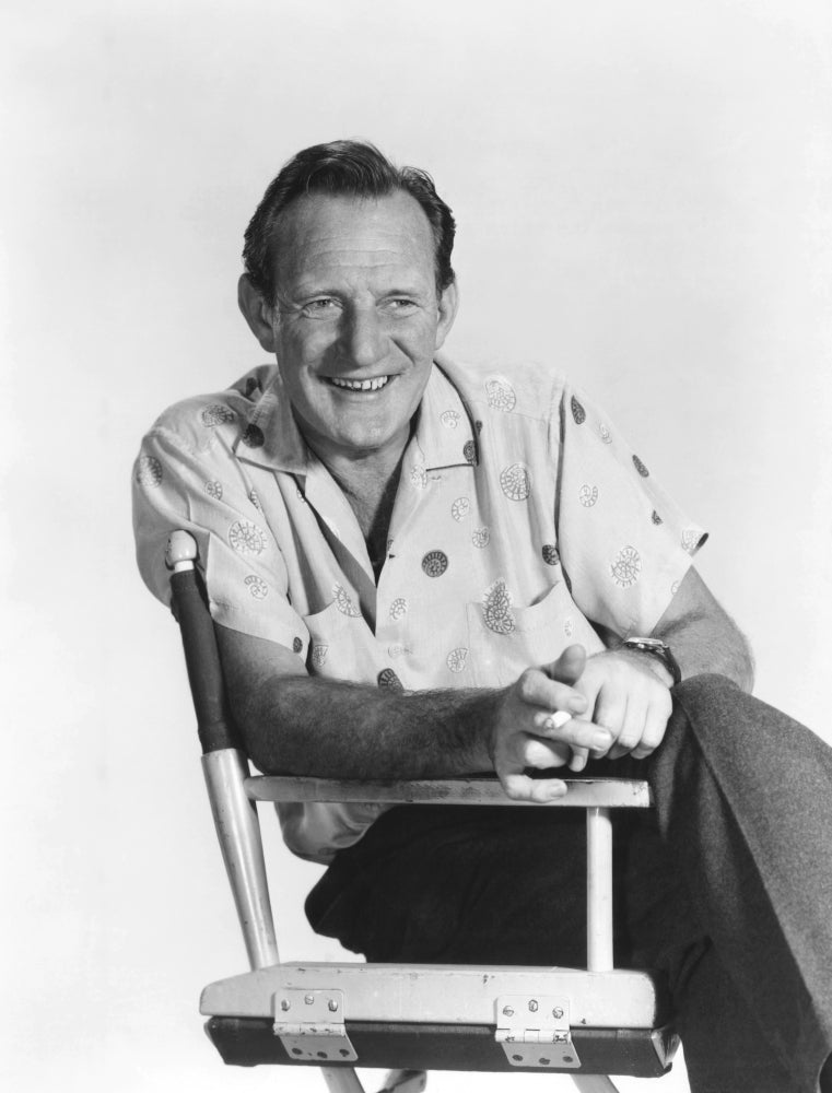 Trevor Howard portrait poster print showcasing classic cinema art