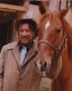 Richard Boone posed with horse photo print.