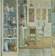Wei��es Interieur (White Interior) art print by Carl Moll.