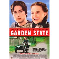 Garden State Movie Poster Print 27x40 showcasing vibrant colors and iconic film imagery.