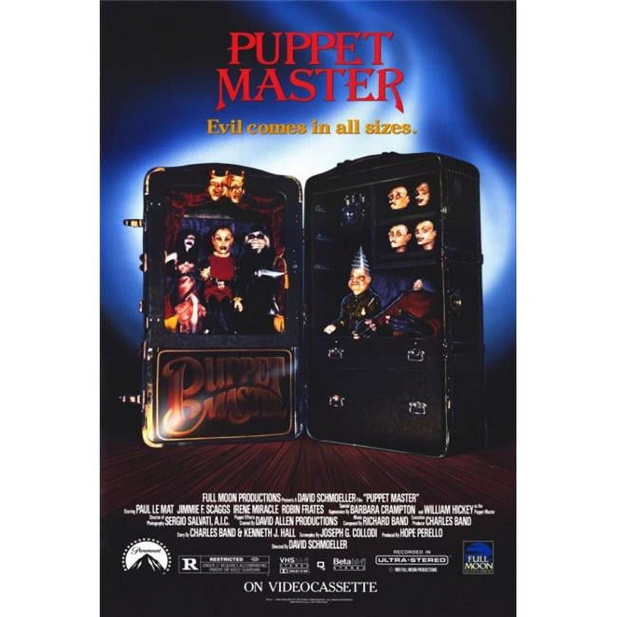 Puppet Master movie poster print 27x40 - classic horror art