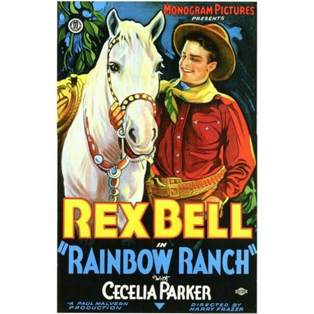 Rainbow Ranch Movie Poster - 11x17 print for movie lovers.