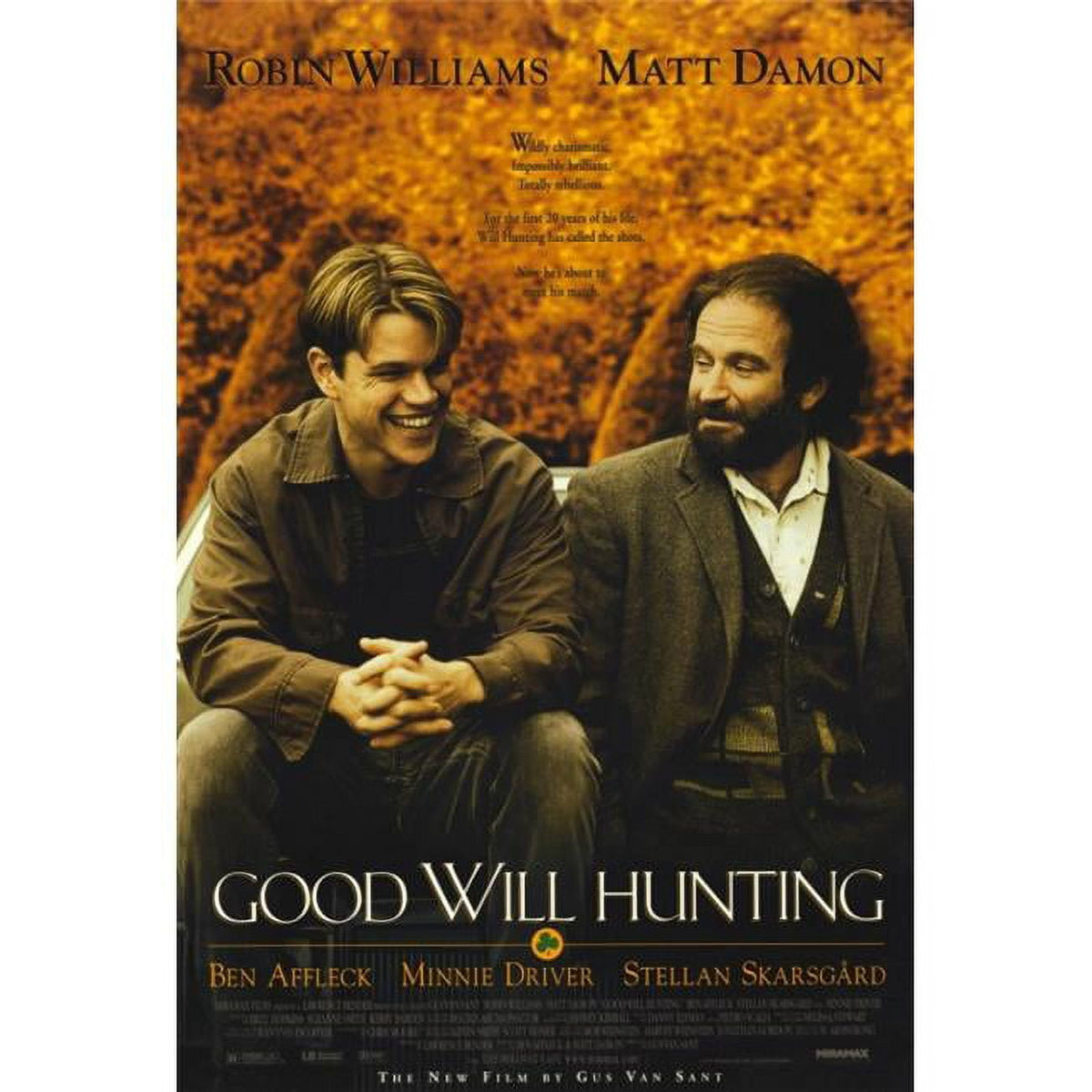 Good Will Hunting movie poster print 27 x 40 inches.