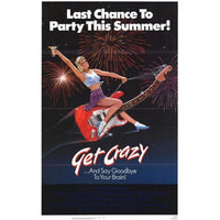 Get Crazy Movie Poster 11x17 - vibrant film art for home decor