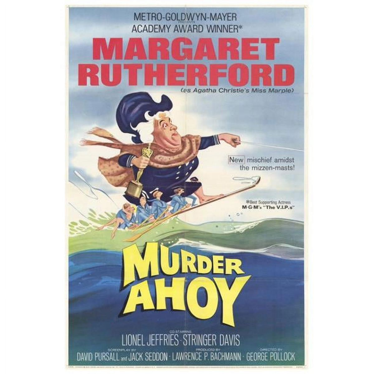 Murder Ahoy Movie Poster Print in 27x40 size