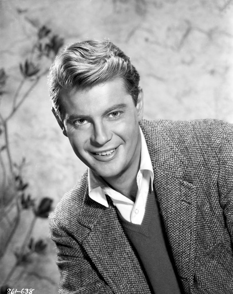Troy Donahue classic movie photo print, available in multiple sizes.