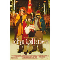 Tokyo Godfathers Movie Poster - vibrant and emotional design in 11x17 format.