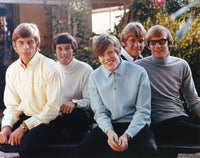 Group Picture with Peter Noone Photo Print showcasing classic music memorabilia.