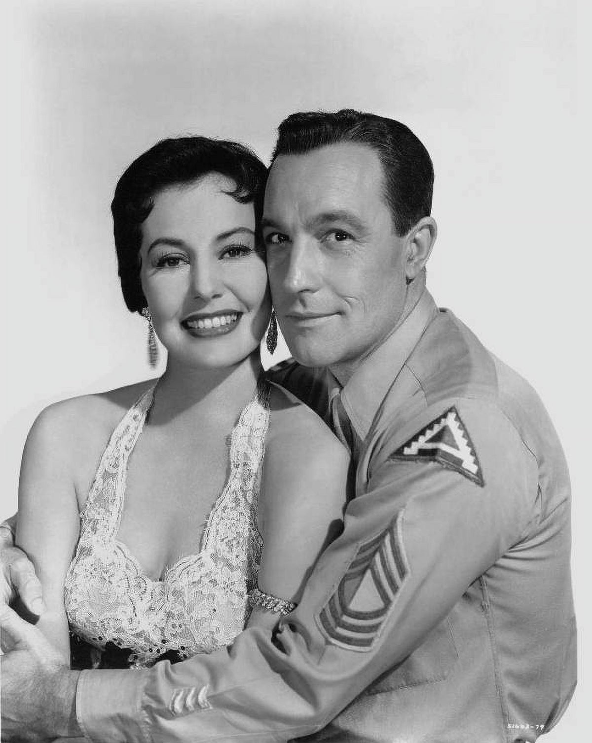 Cyd Charisse and Gene Kelly photo print showcasing classic Hollywood charm.