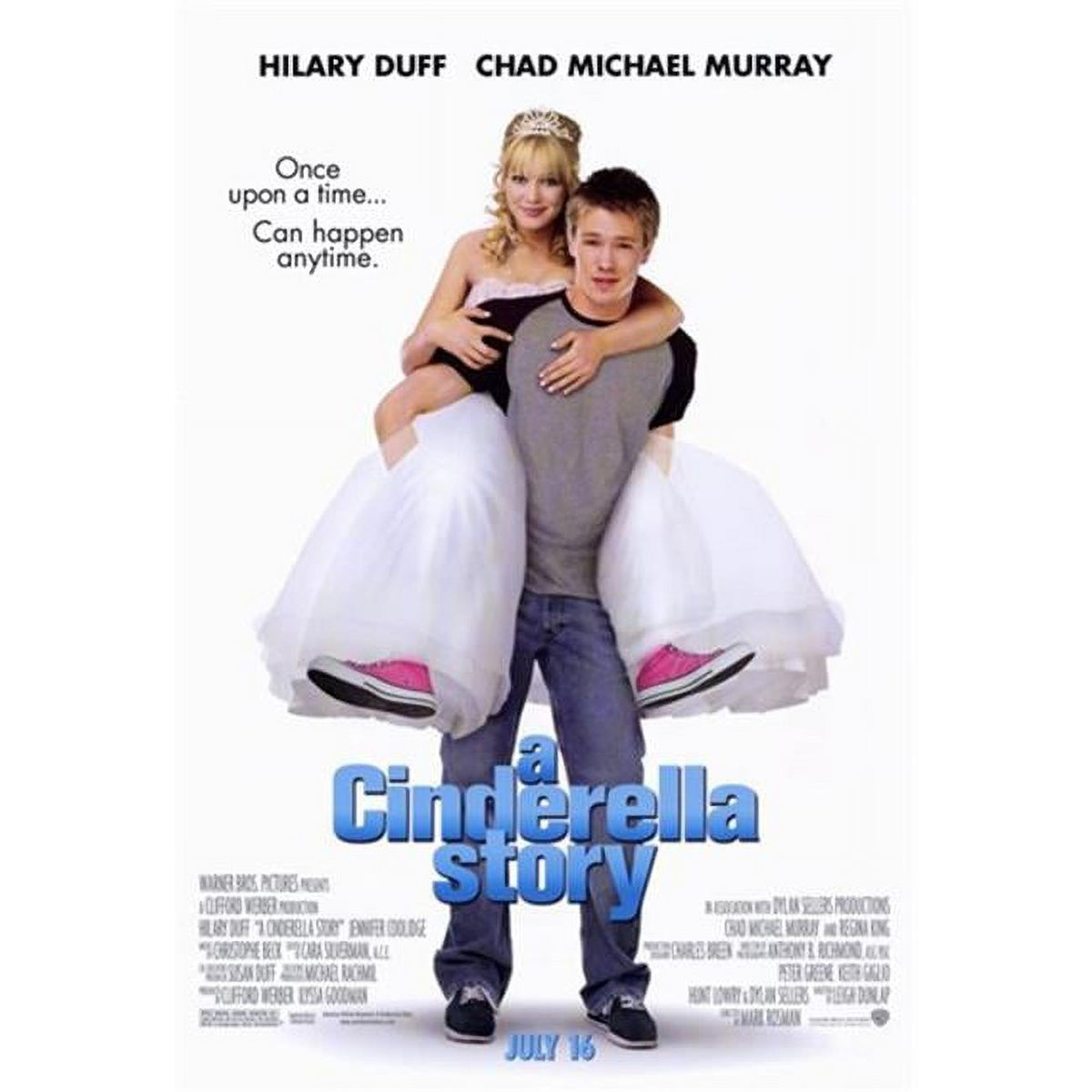 A Cinderella Story movie poster print in 11x17 size.