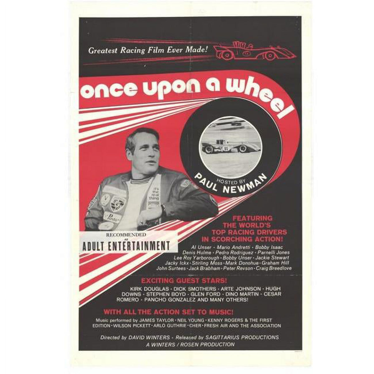 Once Upon a Wheel Movie Poster Print - 27x40 inches