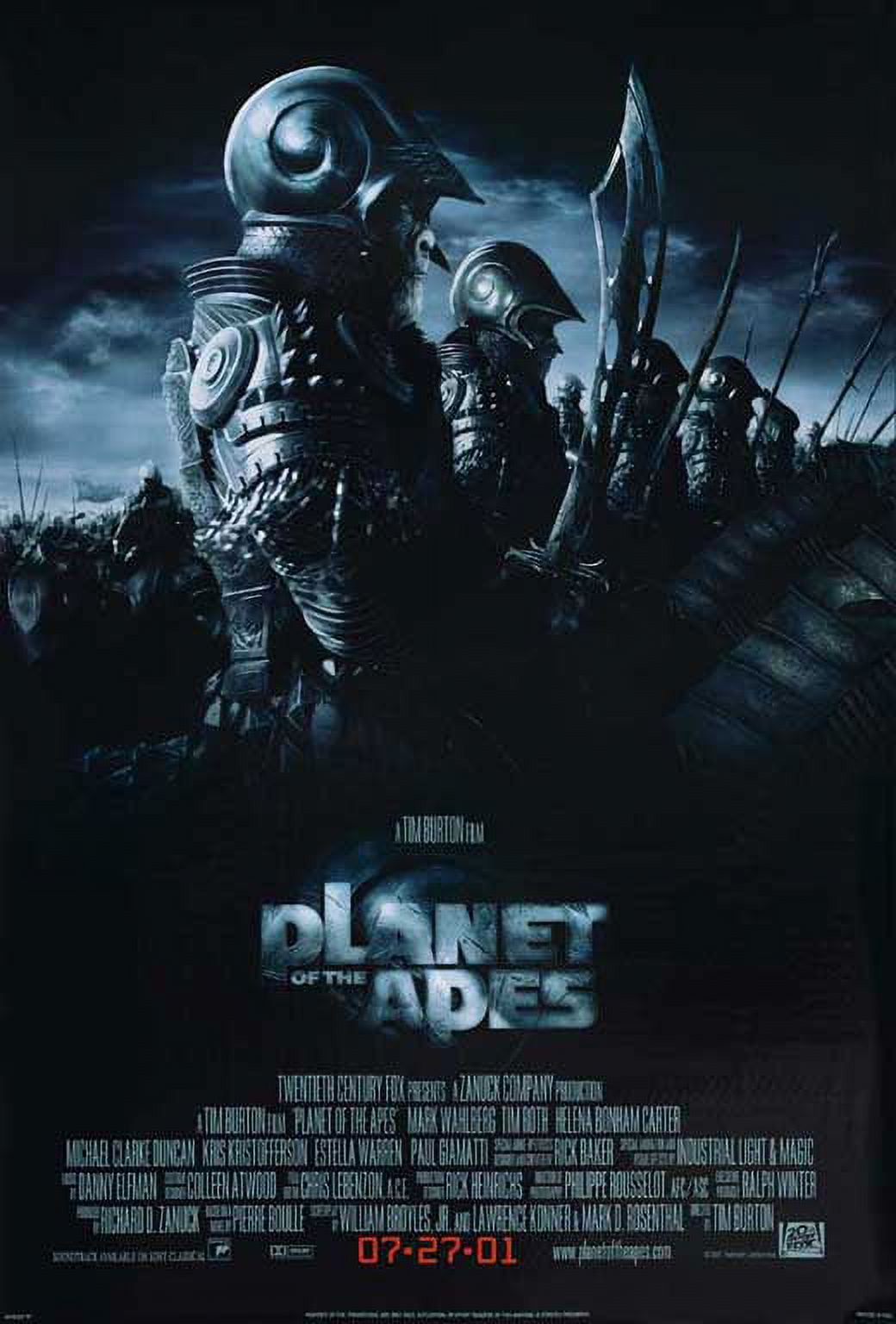 Planet of the Apes Movie Poster - Classic Sci-Fi Art