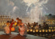 The Joyous Festival Poster Print by Gaston La Touche