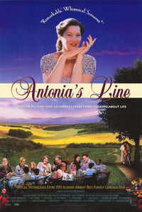 Antonia's Line Movie Poster Print - 27x40 inches, vibrant colors, cinematic artwork.