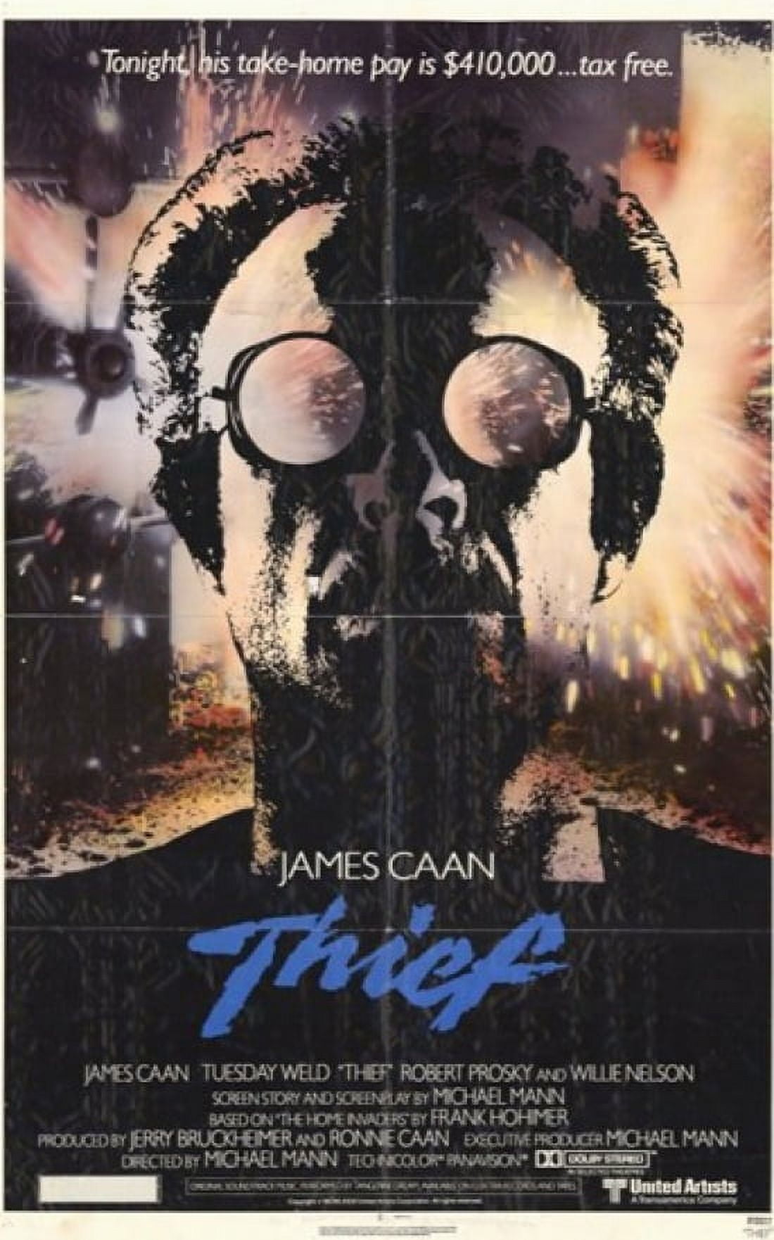 Thief Movie Poster 11x17 - Premium Print for film enthusiasts