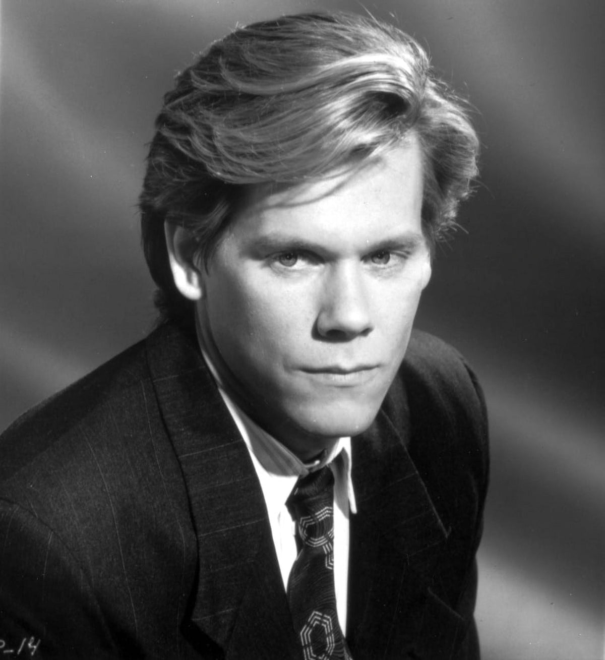 Kevin Bacon iconic photo print available in multiple sizes.