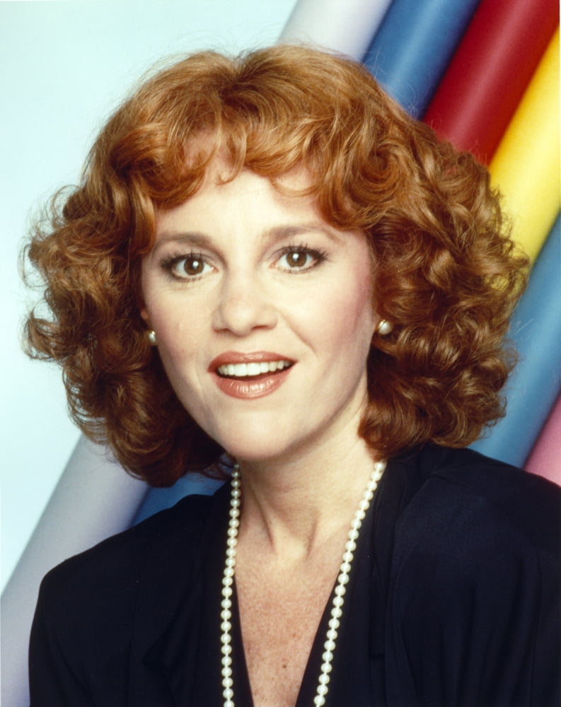 Madeline Kahn smiling portrait in black dress photo print
