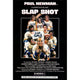 Slap Shot Movie Poster Print showcasing iconic hockey scenes.
