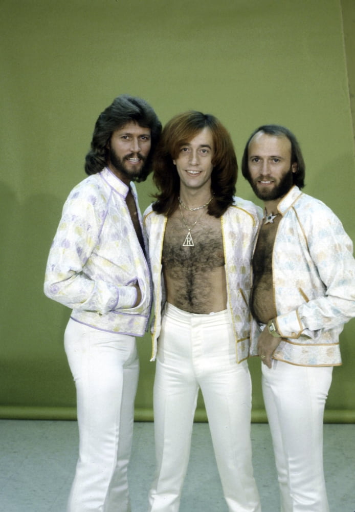 Bee Gees Photo Print showcasing the legendary music trio.